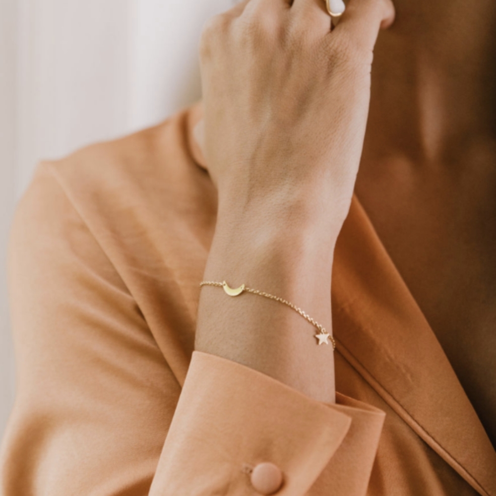 Marina De Buchi Moon and Stars Bracelet